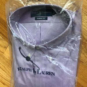 Ralph Lauren Classic Fit button up shirt Size 17 - 34/35